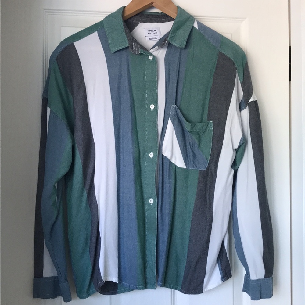 RVCA long sleeved top in Size S